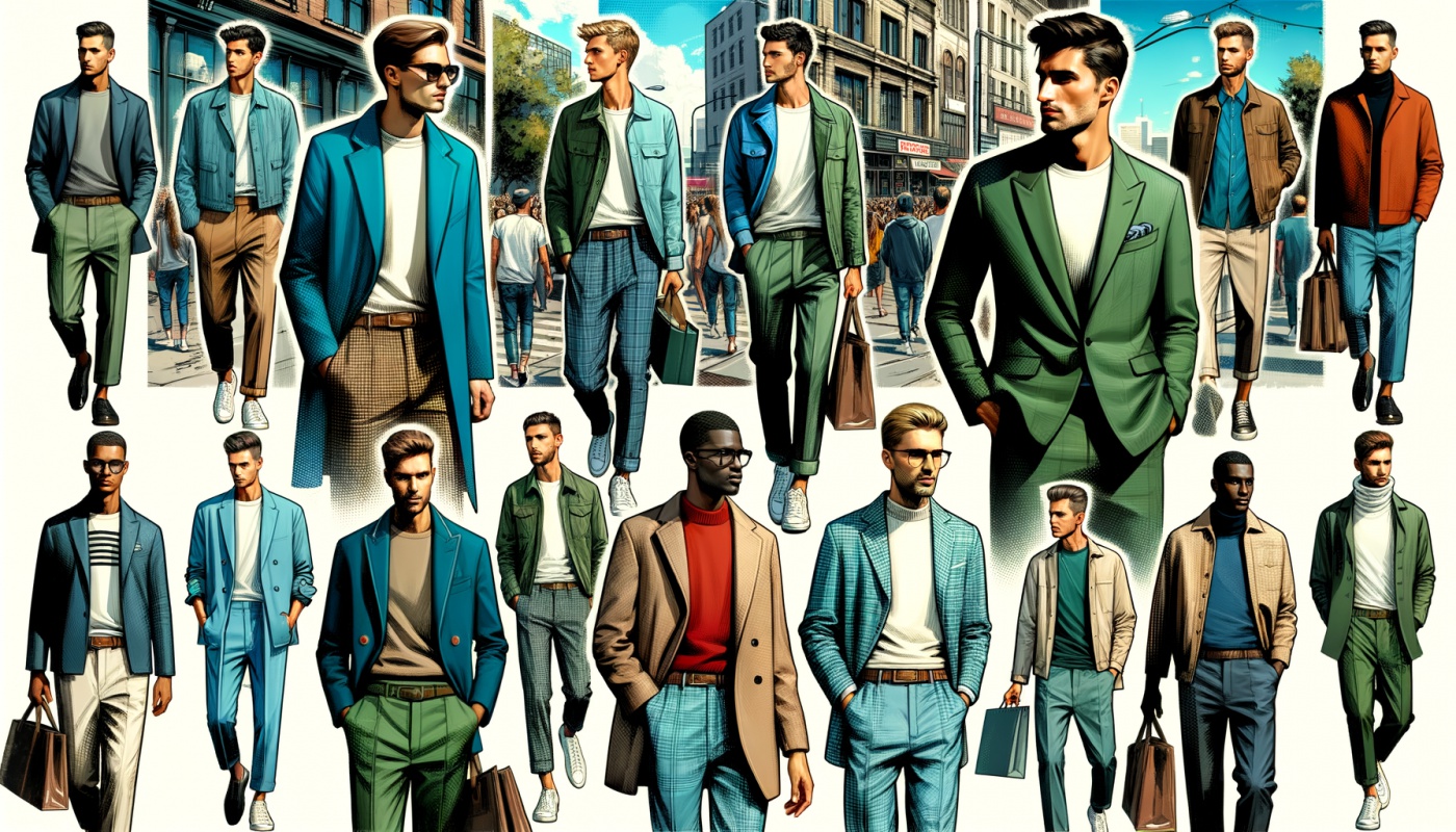 Colores de Vanguardia: La Paleta de Moda Masculina para 2023