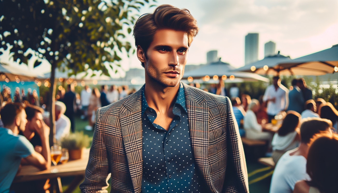 El Estilo Perfecto para Eventos al Aire Libre: Una Guía para el Hombre Moderno  Guiavaronil.com 