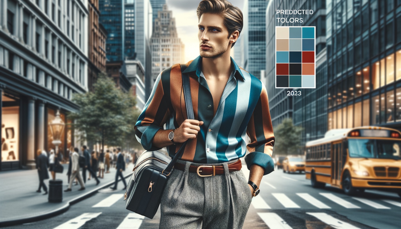 Explorando la Paleta Cromática: Tendencias en Colores de Moda para Hombres 2023