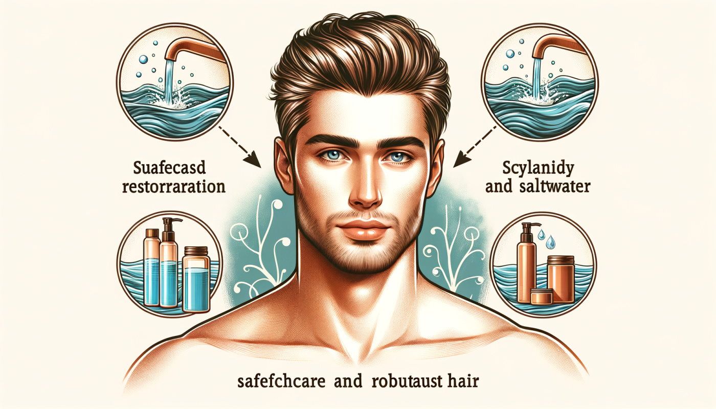 Protege tu Melena: Cómo Cuidar del Cabello Masculino Expuesto al Cloro y la Sal