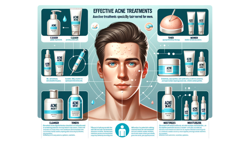 Combatir el Acné Eficazmente: Guía Completa para Hombres