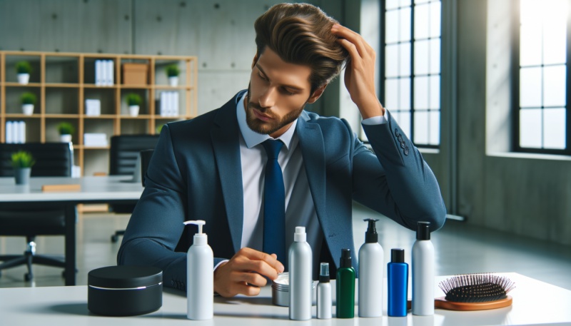 Cuidado del Cabello para el Hombre de Oficina: Mantén tu Estilo y Salud Capilar