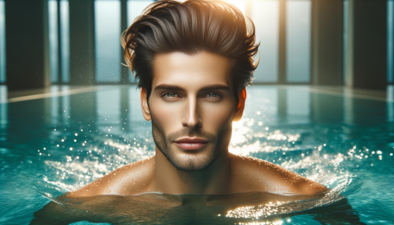 Cuidados del Cabello Masculino Post-Natación: Estrategias para Mantener una Melena Impresionante