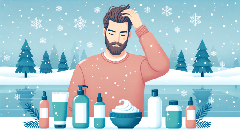 Cuidados Esenciales para el Cabello Masculino en Invierno
