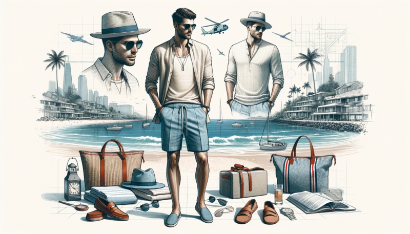 La Brújula del Estilo: Guía de Moda Masculina para Vacaciones