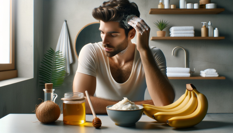 Mascarillas Capilares Caseras: Nutrición y Fortaleza para el Cabello del Hombre Moderno