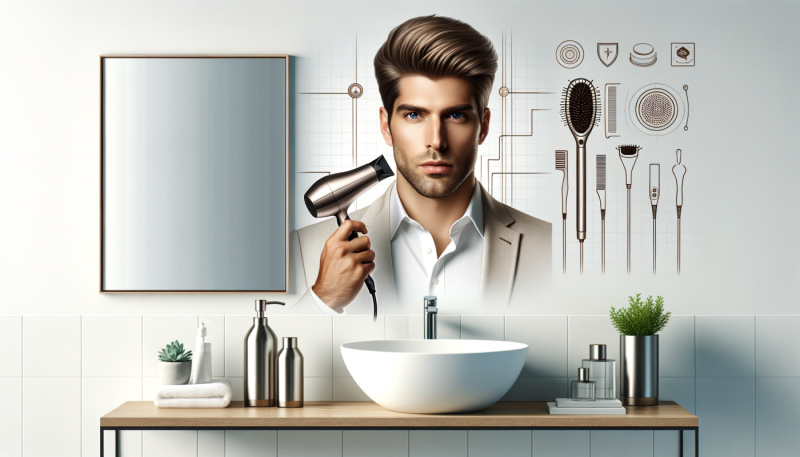 Secado Perfecto: Consejos y Técnicas Para el Cabello Masculino