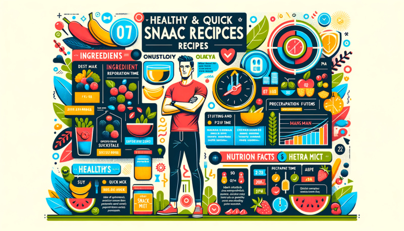 Snacks Saludables para el Hombre Moderno: Recetas Rápidas y Nutritivas