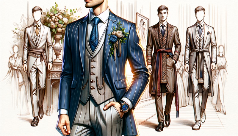 Vistiendo para Impresionar: Tendencias en Moda Masculina para Bodas